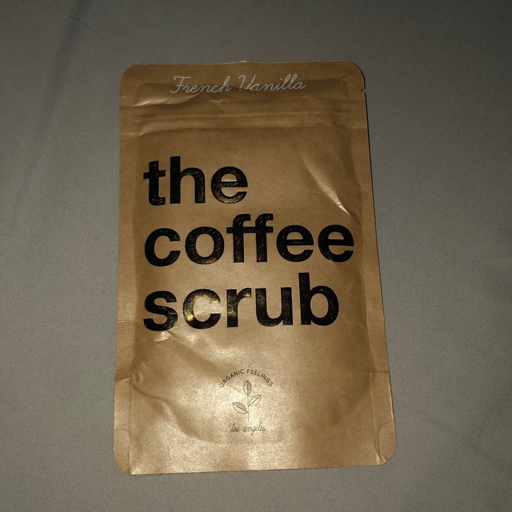 The coffee scrub